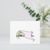 睡眠美しい ポストカード (スタンド正面)