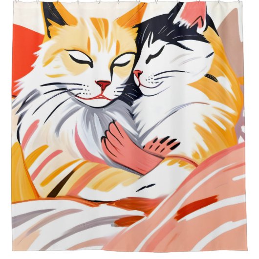 睡眠者 シャワーカーテン (正面)