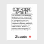 睡眠薬専門家 シール (シート)