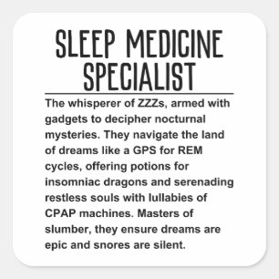 睡眠薬専門家 スクエアシール