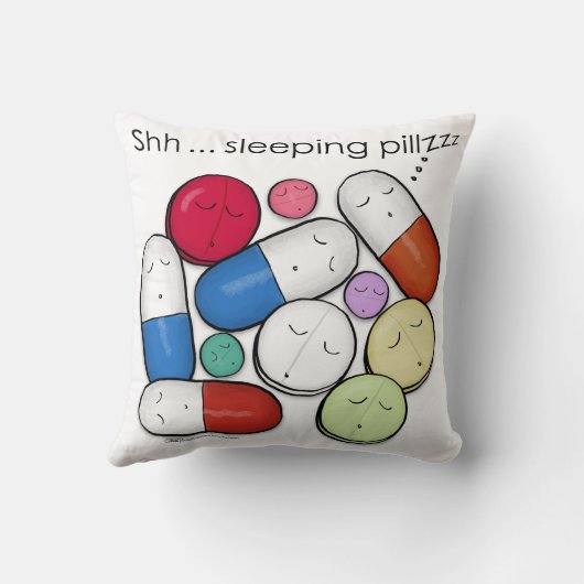 睡眠薬 クッション (裏面)