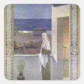 睡眠都市上のSt. Genevieveの腕時計 スクエアシール (正面)