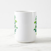 睡眠食べ植物繰り返し庭師のコーヒーマグギフト コーヒーマグカップ (中央)