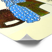 「睡眠、ベビー、睡眠」ヴィンテージポスター ポスター (角)