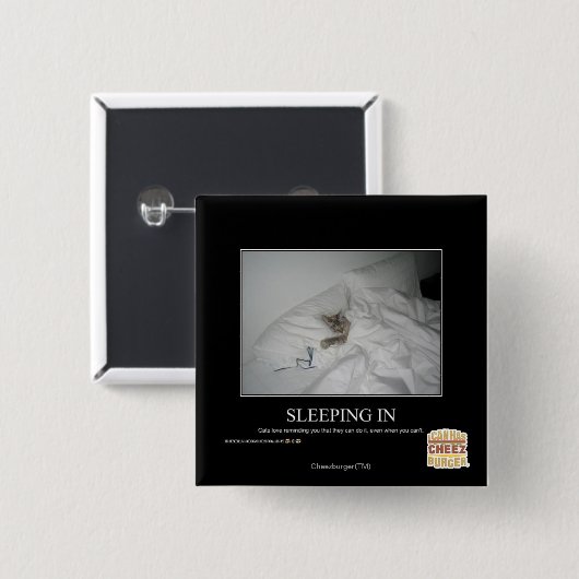 睡眠 缶バッジ (正面&裏面)