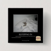 睡眠 缶バッジ (正面)