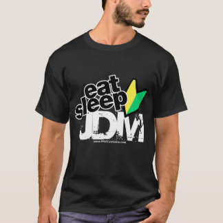 睡眠JDMを食べて下さい Tシャツ