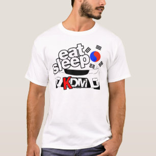 睡眠KDMの長所を食べて下さい Tシャツ