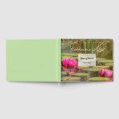 睡蓮お祝い・オブ・ライフ ゲストブック (全面)