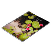 睡蓮とコイ池 ノートブック (左側)