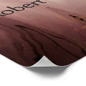 睡蓮とコイ池 ポスター (角)