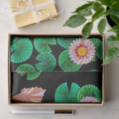 睡蓮とコイ魚ティッシュペーパー 薄葉紙 (ギフト)