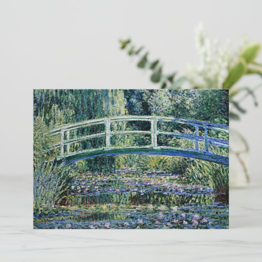 睡蓮と日本の橋 カード (スタンド正面)