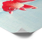 睡蓮と金魚,古邨ユリと金魚，大原小村 ポスター (角)