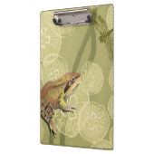 睡蓮のカエルとトンボ クリップボード (左)