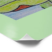 睡蓮の反射 ポスター (コーナー)