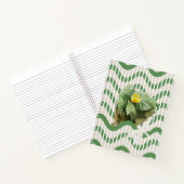 睡蓮の模様 ノートブック (内部)