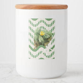 睡蓮の模様 フードラベル