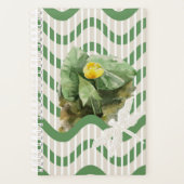 睡蓮の模様 プランナー手帳 (正面)