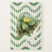 睡蓮の模様 プランナー手帳 (裏面)