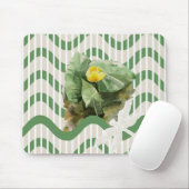 睡蓮の模様 マウスパッド (マウス)