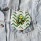 睡蓮の模様 缶バッジ (インサイチュ)