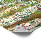 睡蓮の池にかかる橋 | クロードモネ | ポスター (角)