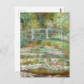 睡蓮の池にかかる橋 | クロードモネ | ポストカード (正面/裏面)