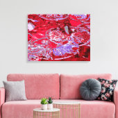 睡蓮の池 キャンバスプリント (インサイチュ (リビング))