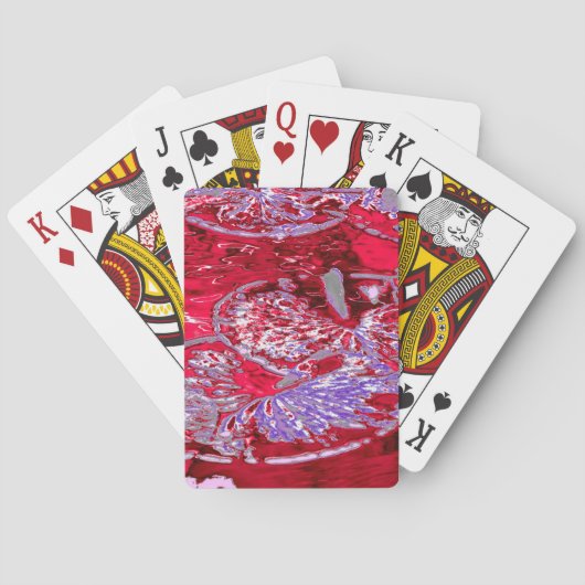 睡蓮の池 トランプ (裏面)