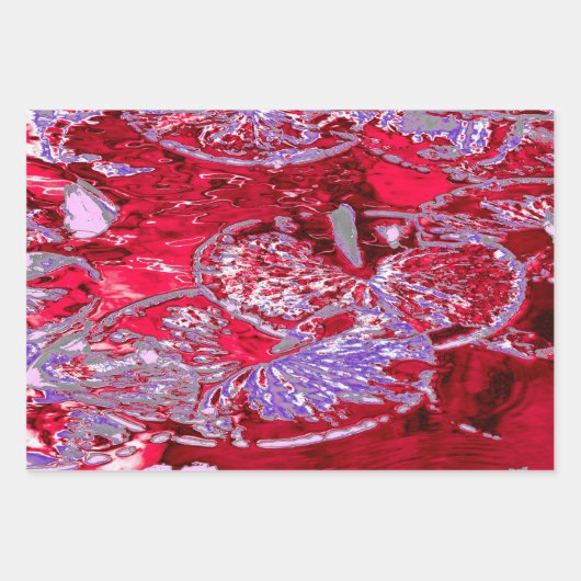 睡蓮の池 ラッピングペーパーシート (正面)