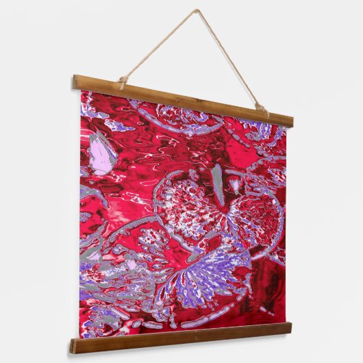 睡蓮の池 吊り下げ型タペストリー (傾斜あり)