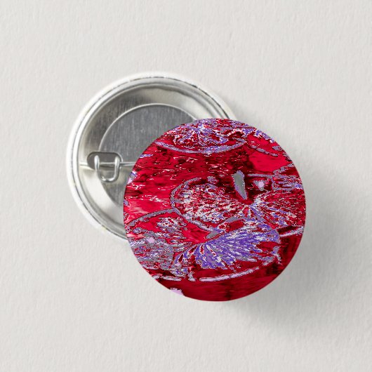 睡蓮の池 缶バッジ (正面&裏面)