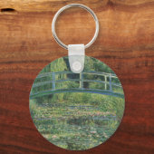 睡蓮の池、風景油絵、モネ キーホルダー (正面)