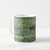 睡蓮の池、風景油絵、モネ コーヒーマグカップ (正面左)