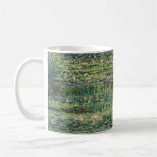 睡蓮の池、風景油絵、モネ コーヒーマグカップ
