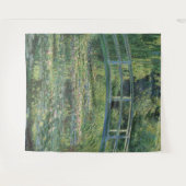 睡蓮の池、風景油絵、モネ タペストリー (正面(横))