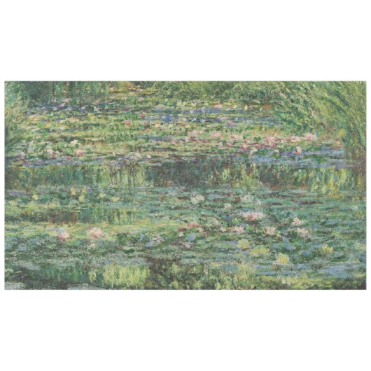 睡蓮の池、風景油絵、モネ テーブルクロス (正面(横))