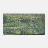 睡蓮の池、風景油絵、モネ デスクマット (正面)