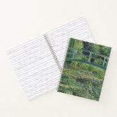 睡蓮の池、風景油絵、モネ ノートブック (内部)
