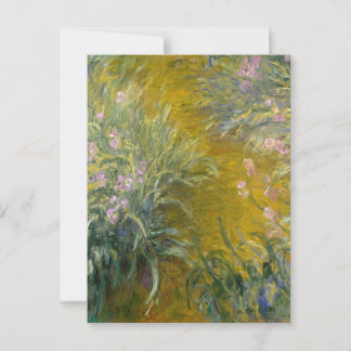 睡蓮の道、モネ ポストカード