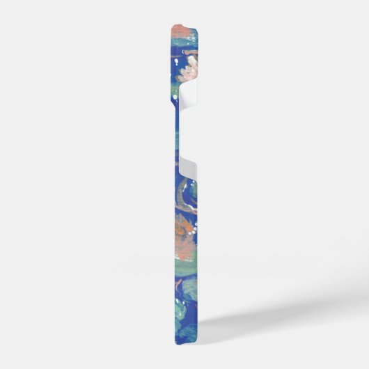 睡蓮の電話 iPhoneケース (左側面)