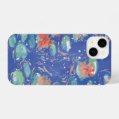 睡蓮の電話 iPhoneケース (裏面横)