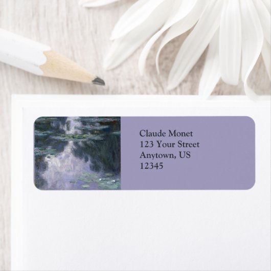 睡蓮クロード・モネ ラベル (インサイチュ)