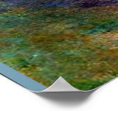 睡蓮ピンク – クロード・モネの美しい芸術 ポスター (角)