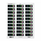 睡蓮住所 シール (フルシート)