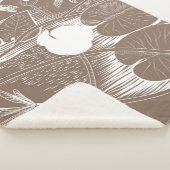 睡蓮版木、銅版、版画 シェルパブランケット (3/4)