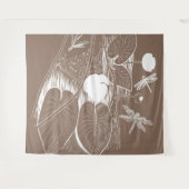 睡蓮版木、銅版、版画 タペストリー (正面(横))