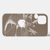 睡蓮版木、銅版、版画 Case-Mate iPhoneケース (裏面 (横))