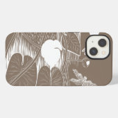睡蓮版木、銅版、版画 iPhoneケース (裏面横)